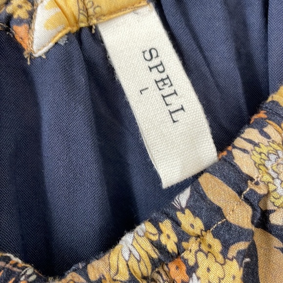 SPELL Australia Floral Crop Top - Picture 3 of 3